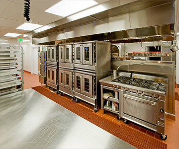 Commercial Kitchen Equipment Setup