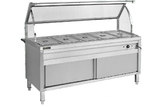 Bain Marie with Storage - Commercial Kitchen Equipment by Kalam Kitchen Equipments