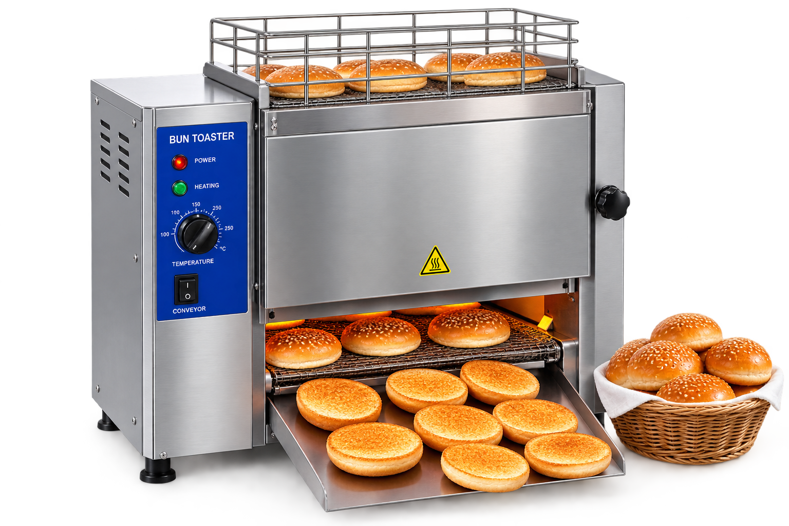 Bun Toaster - Commercial Kitchen Equipment by Kalam Kitchen Equipments