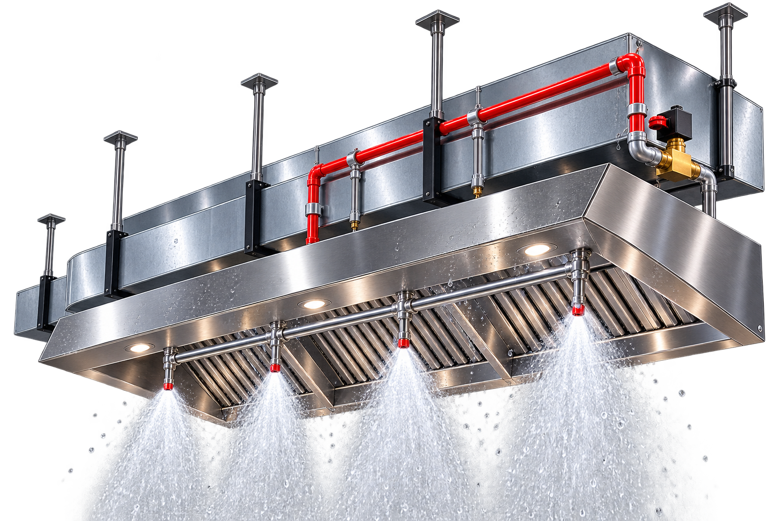 Fire Suspension System - Commercial Kitchen Equipment by Kalam Kitchen Equipments