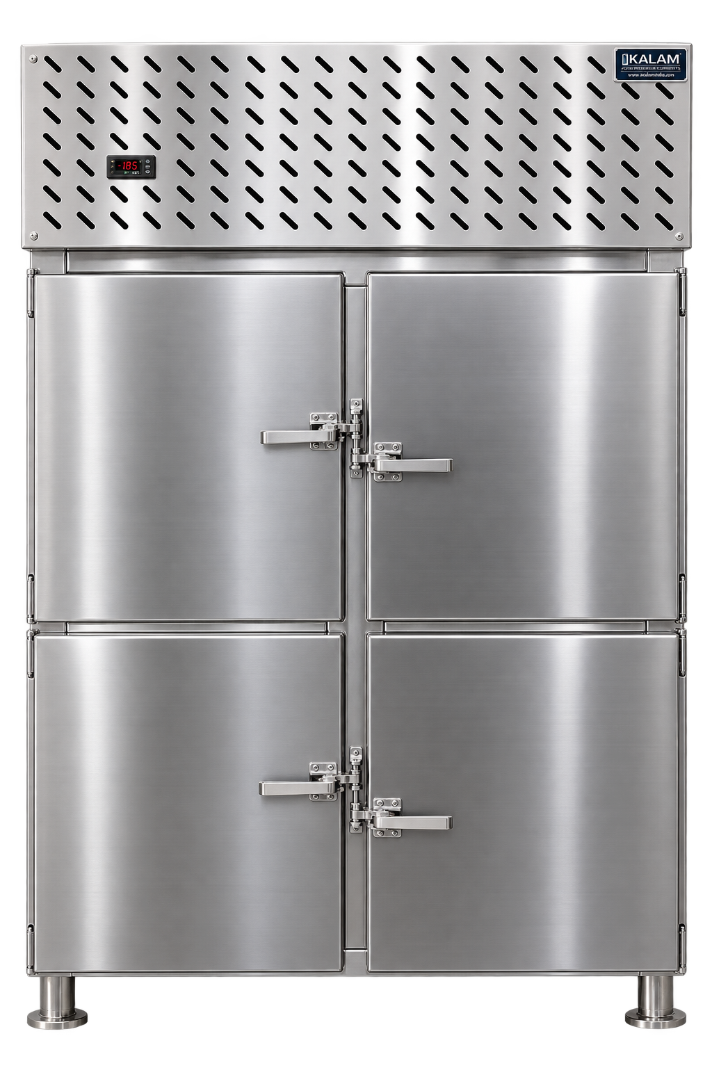 Four Door Refrigerator/Freezer - Commercial Kitchen Equipment by Kalam Kitchen Equipments