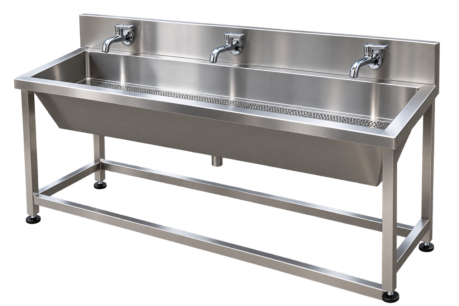 Hand Wash Trough - Commercial Kitchen Equipment by Kalam Kitchen Equipments