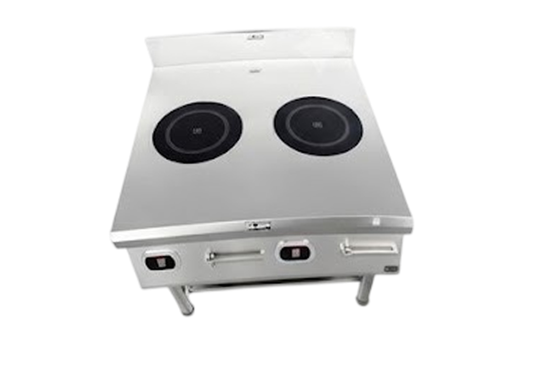 Induction Two Range - Commercial Kitchen Equipment by Kalam Kitchen Equipments