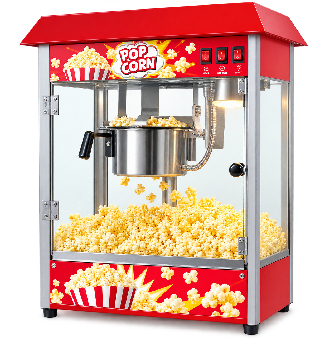 Popcorn Machine - Commercial Kitchen Equipment by Kalam Kitchen Equipments