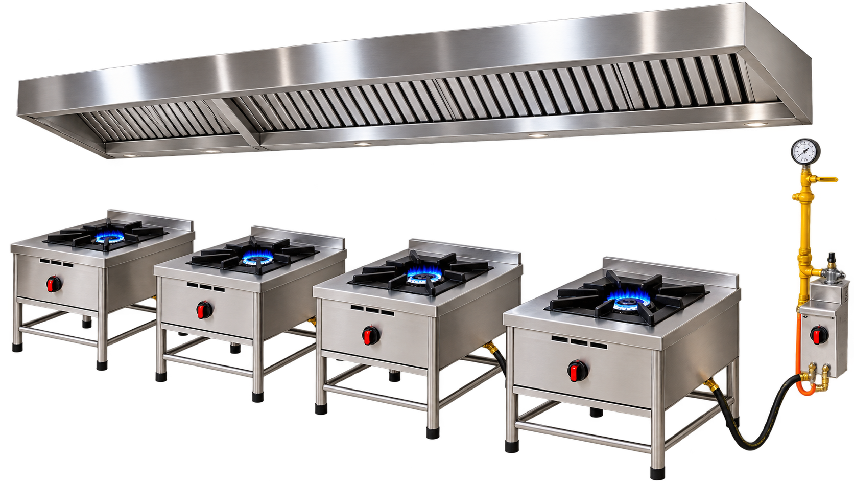 Stock Pot Burner - Commercial Kitchen Equipment by Kalam Kitchen Equipments