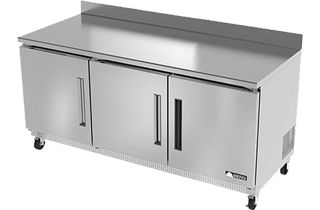 Work Top Refrigerator/Freezer - Commercial Kitchen Equipment by Kalam Kitchen Equipments