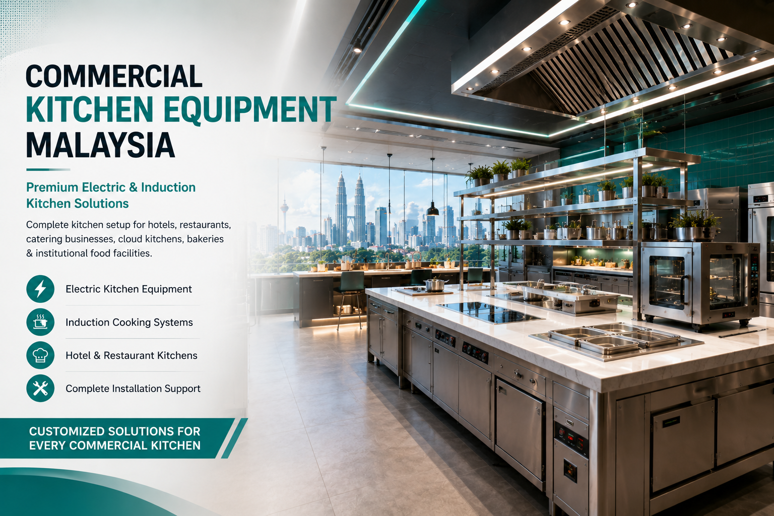 Premium Commercial Kitchen Equipment Malaysia