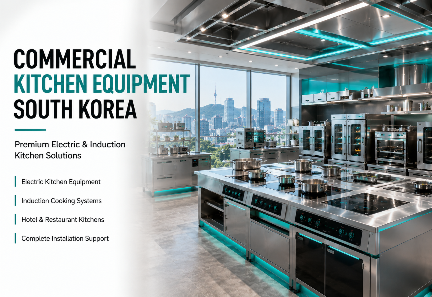 Trusted Commercial Kitchen Equipment South Korea